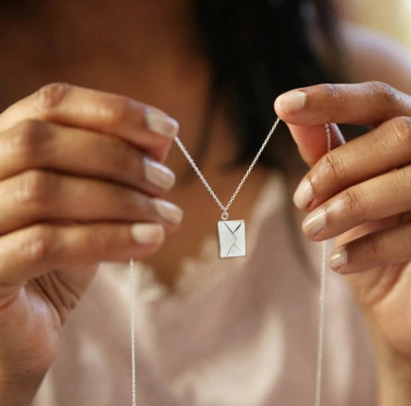 personalized Love Letter Necklace