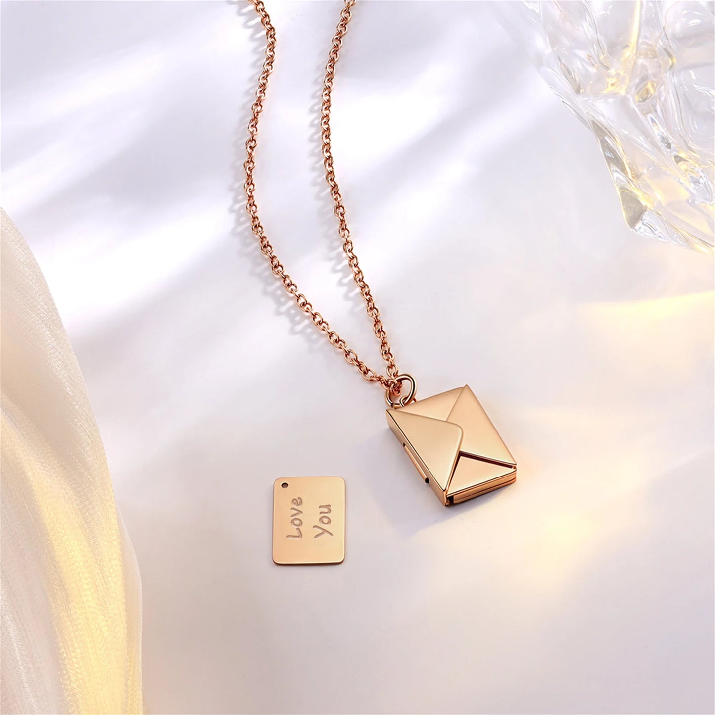 personalized Love Letter Necklace